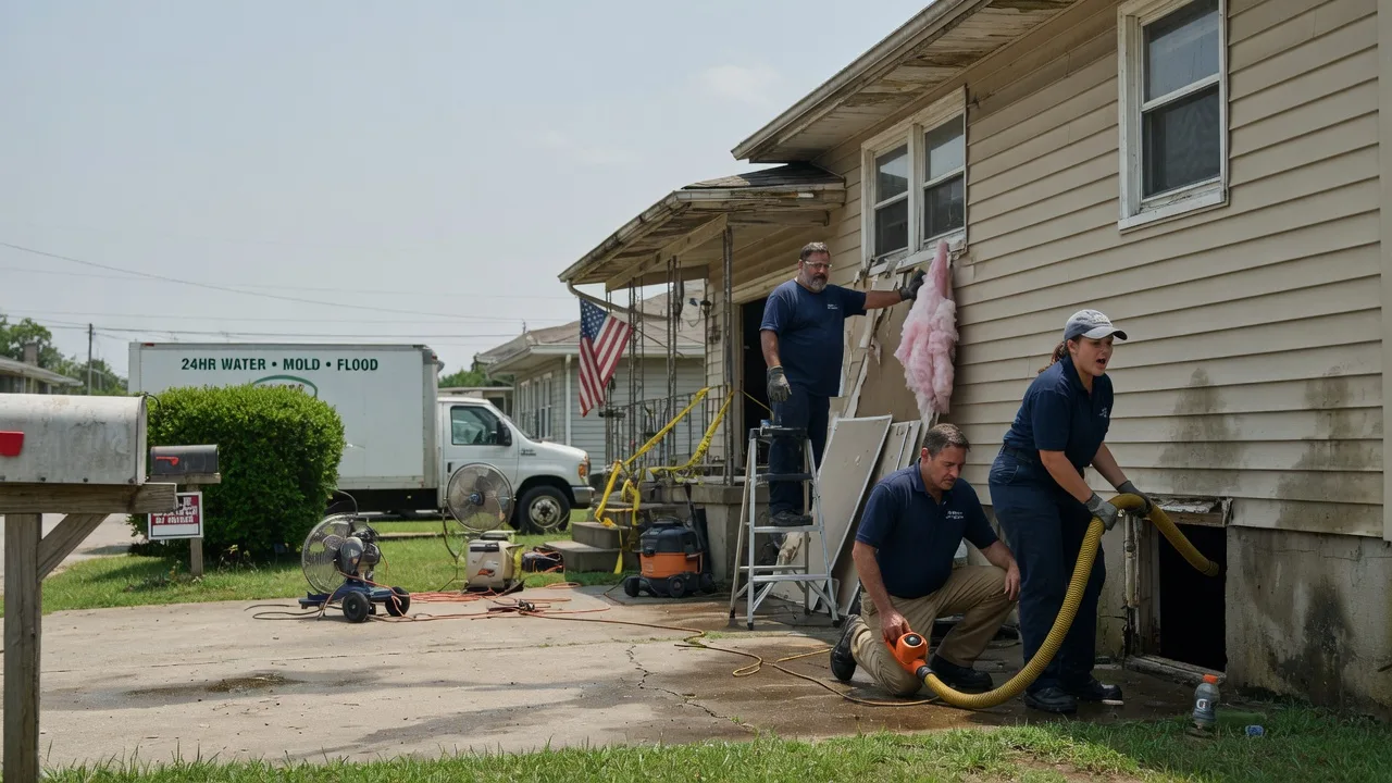 Water Damage Repair in Lincolnville, KS near me